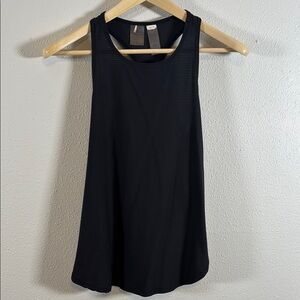 Calia Carrie Underwood Black Sleeveless Women's Workout Top Small Nylon Spandex